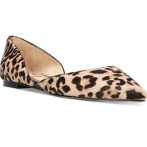New in Box Sam Edelman Leopard Print Women's Flats with Fur